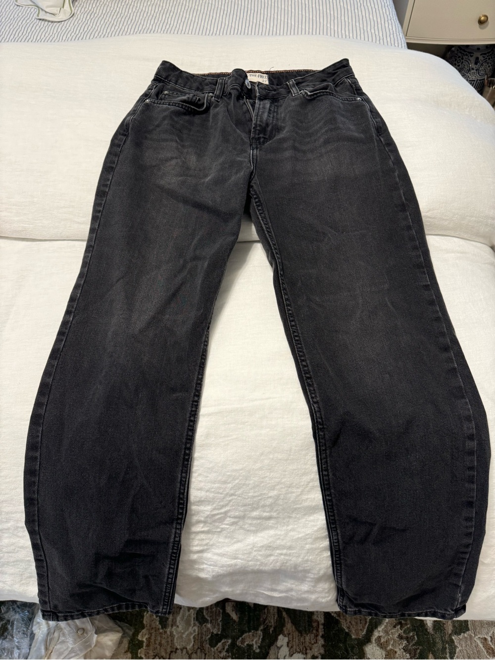 We the free black denim jeans